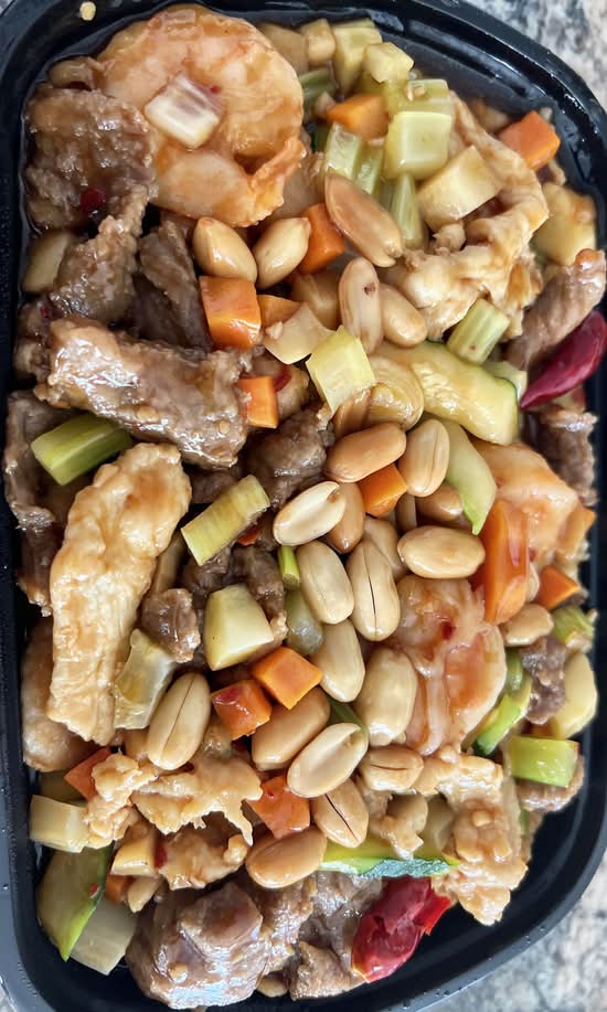 Kung Pao Three Delight宫爆三样